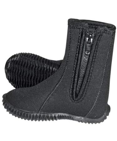 NeoSport Wetsuits Youth Premium Neoprene 5mm Youth's Boots 3 Black
