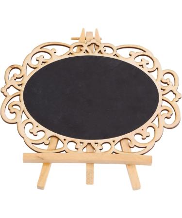 Panysilioer Set of 2 Nail Art Display Board Colour Cards Frame Wooden Board Display Board Manicure Tool Oval - Buy Online on GoSupps.com