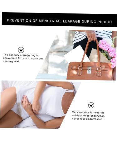 Beaupretty 18-Pack Storage Bags for Women's Bandages & Menstrual Pads - Carbon Fiber Absorption Care Mats - Buy Online on GoSupps.com