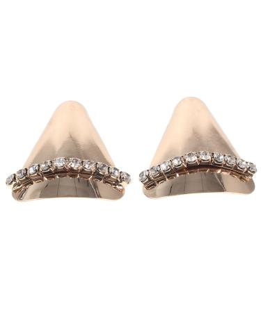 1 Pair Toe Protector High Heels Tip Protector Shoe Toe Caps for High Heels Decorative Shoe Tip Caps Shoe Pointed Protector High Heels Toe Covers High Heels Toe Caps Shoe Tip Cover