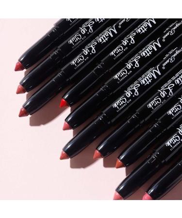 3 PCS Matte Lipstick Set - High Pigment Red Pink Lip Stain | Long Lasting No Fade Lip Pens for Ladies & Girls | Portable Lip Makeup for Festivals - Buy Online on GoSupps.com