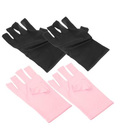 minkissy 6 Pairs Nail Gloves Protection Manicure Gloves Gel Manicure Gloves Protective Gloves for Nail Cotton Manicure Gloves Salon Gloves Polyester Grill - Buy Online on GoSupps.com