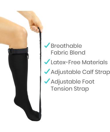 Vive Plantar Fasciitis Stretch Sock - Relief for Heel & Arch Pain - Compression Sleeve for Achilles Tendonitis - Men & Women (L/XL) - Buy Online on GoSupps.com