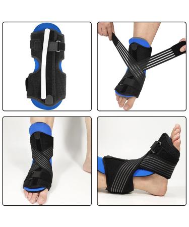 Plantar Fasciitis Night Splint & Orthotic Brace for Foot Pain Relief - Adjustable Support for Heel Spurs Flat Foot and Achilles Tendinitis - Buy Online on GoSupps.com