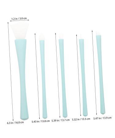 Shop Minkissy Silicone Makeup Brush Set - Perfect for Lip Gloss Eyeliner & Facial Masks | International Shipping Available - Buy Online on GoSupps.com