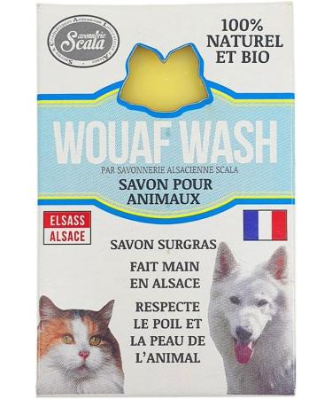  Scala Wouaf Wash Organic Soaps for All Pets - Pack of 2 - Buy Online on GoSupps.com
