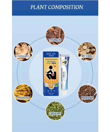 2-Pack Sophora Japonica Herbal Care Ointment | Soothing Anal Care Cream for Men & Women - Buy Online on GoSupps.com