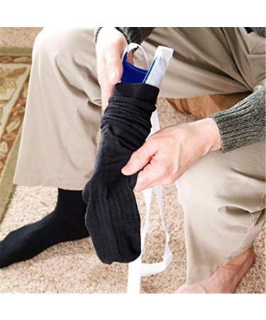 Deluxe Sock Aid Kit - Flexible Sock Slider & Shoe Horn for Arthritis & Surgery Support - Easy Pull On Device for Disabled & Seniors - Buy Online on GoSupps.com