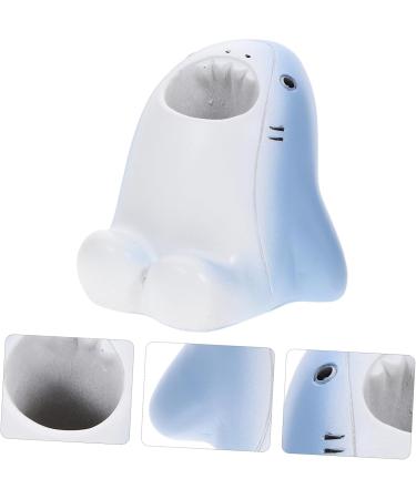 Buy Cabilock Drill-Free Toothbrush Holder & Pencil Organizer | Self-Empty Makeup Organizer | Animal Clip Holder | Stylish Resin Design for Home & Office - Buy Online on GoSupps.com