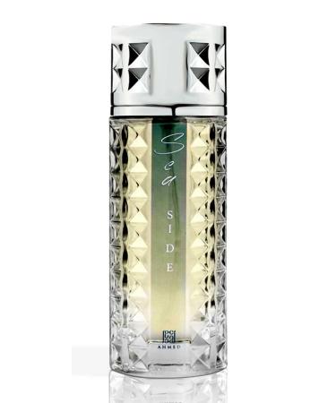 AHMED Seaside 100mL Sensual Fragrance for Women and Men a Sultry Oriental with Woddy Floral Base and a Fruity Top by Al Maghribi