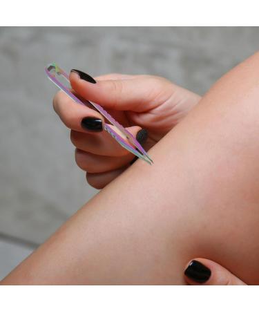Ventdouce Titan Color Figette - Precision Tweezers for Women & Men | Eyebrow & Ingrown Hair Removal | International Shipping - Buy Online on GoSupps.com