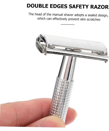 Fomiyes Stainless Steel Razor Set - Manual Shave Kit with Cushioning Cup & Double-Edged Blade for Men s Grooming - Buy Online on GoSupps.com