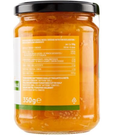  Italian Gourmet E.R. Cos Com' Datterino Giallo Dolcimet Pack of 3 halved yellow tomatoes Italian tomatoes 350g jar + 400g Italian Gourmet Polpa di Pomodoro can - Buy Online on GoSupps.com