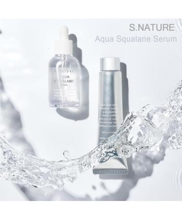 Buy S Nature Aqua Squalane Serum & Cream - Korean Glass Skin Care | 50ml & 10ml - International Shipping Available - Buy Online on GoSupps.com