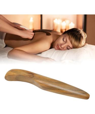 Verdant Touch Gua Sha Stick - Small Wooden Body Massage Tool for Stress Relief & Muscle Relaxation | International Shipping - Buy Online on GoSupps.com