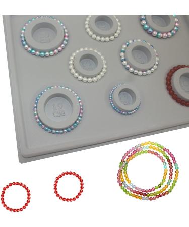 2 Pieces Beading Boards and Mats for DIY Jewelry Making - Necklace and Bracelet Design Trays for Beadwork - Buy Online on GoSupps.com