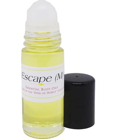 Escape - Type For Men Scented Body Oil Fragrance Roll-On - Gold - 1 oz. - ID#23283 1 Fl Oz (Pack of 1)