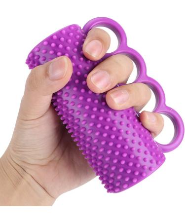 Hand Grip Strengthening Finger Wrist Exercise Purple High Elastic PU 44 in 123g Squeeze Ball for Stroke Hemiplegia Rehabilitation - Buy Online on GoSupps.com
