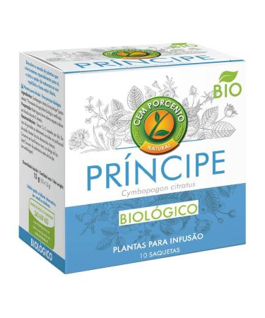 Cem Porcento - Lemongrass (Cymbopogon citratus L.) BIO - 8 x 10 teabags (total: 80 teabags)