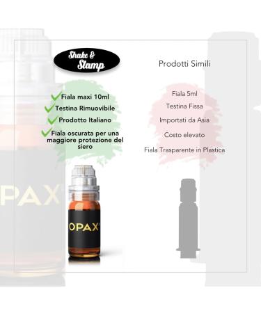  OPAX Opax Derma Stamp for Microneedling Face Plumping Lips and Wrinkles Renew Skin with Hyaluronic Acid Face 10ml Coenzyme Q10 Dermastamp 0.5 mm (1 x 10 ml) - Made in Italy - Buy Online on GoSupps.com
