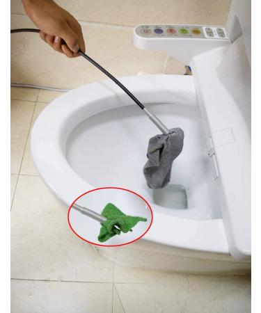 AUSAYE 63 Inch Flexible Grabber Tool | Retractable Claw Stick for Hair Drain Unclogging | Snake & Cable Aid for Sink, Toilet & Dryer Vents - Buy Online on GoSupps.com