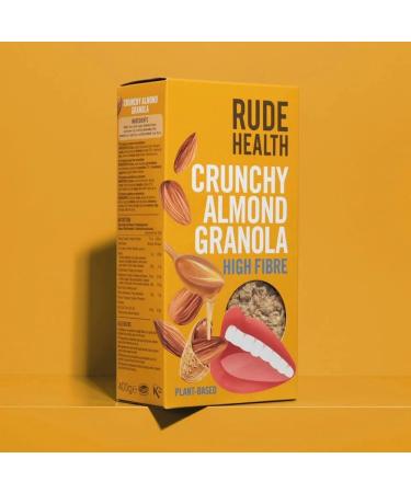 Rude Health Crunchy Almond Granola 400g - Buy Online on GoSupps.com