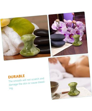 15 StK Meridian Massage Stone - Multifunctional Face & Body Massage Tools | Beauty Accessories for Women - Miss Green 5-Pack - Buy Online on GoSupps.com