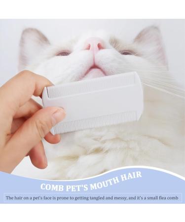 6 Pieces Double-Sided Fine-Toothed Lice Comb - Durable Head Louse Ridge Comb for Cats & Dogs - Effective Lice Removal - Buy Online on GoSupps.com