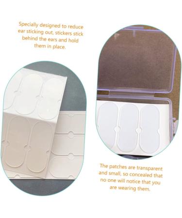 KALLORY 300 Pcs Ear Stickers - Ear Correction & Support Patch - Eustachian Tube Unclogger - Cosmetics Ear Veneer Sticker - Vertical Miss Whitex5pcs - 4x16cmx5pcs - Buy Online on GoSupps.com