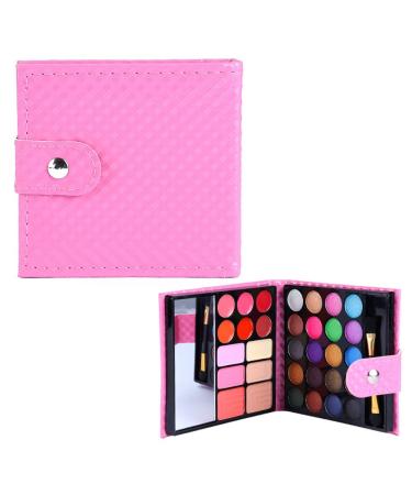 VolksRose Professional All In One Makeup Kit Colorful 20 Eyeshadow 6 Lip Glosses 3 Blushers 2 Powder 1 Concealer 1 Mirror 1 Brush Long Lasting Beauty Full Makeup Set Present Gifts for Girls Women