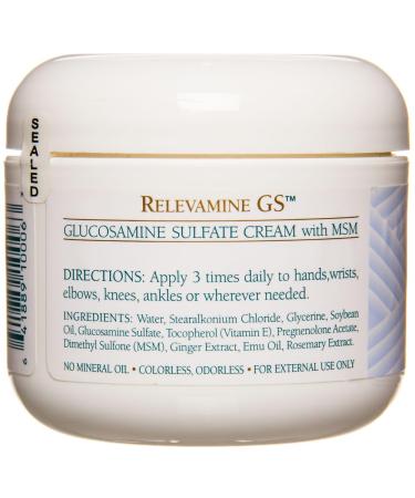 Relevamine GS Cream 3.5 oz - Fast Relief for Joint Pain | Buy Internationally - Buy Online on GoSupps.com