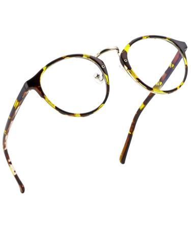 LifeArt Blue Light Blocking Glasses Anti Eyestrain Computer Reading Glasses Gaming Glasses TV Glasses for Women Men Anti Glare (Tortoise +1.50 Magnification) Chillax_tortoise 1.5 x
