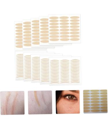 DOITOOL 40 Sheets Lace Double Eyelid Sticker Invisible Eyelid Sticker Double Eyelid Decals Girl Eyes Miss - Buy Online on GoSupps.com