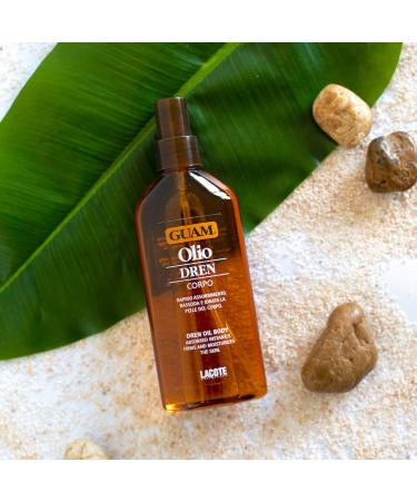 Body by Guam Dren Body Oil 200ml - Natural Firming & Detoxifying Oil for All Skin Types | International Shipping - Buy Online on GoSupps.com