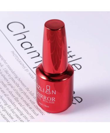 Spark Shiny Gel Nail Holographic Nail Polish Mirror Shine Nail Polish Nail Varnish Nail Foil Half Mirror Nail Polish Regular Mirror Nail Polish Metallic Flash Miss Metallic Paint - Buy Online on GoSupps.com