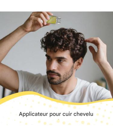 Applicateur D'huile Pour Cuir Chevelu | Peigne Massant Portable Distribution D'huile Capillaire Pour Femme | Soins Personnels L ger pour Toute la Famille Jeunes Femmes Hommes Adolescents Noir - Buy Online on GoSupps.com