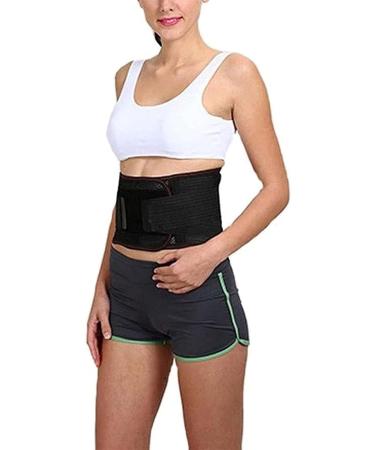 Chalksea Adjustable Lumbar Support Belt for Men & Women - Steel Plates Strong Compression Breathable Rehabilitation Aid - Buy Online on GoSupps.com