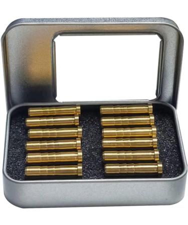 Copper & Aluminum Archery Arrow Inserts - 12 PCS, for .244 Arrow Shaft - Arrowheads Connector, 50/100/150 Grain - Archery Accessories - Buy Online on GoSupps.com