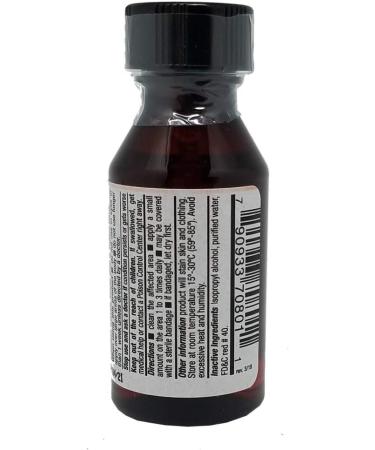 Germa Mercuro-chrome 1 oz - Mercury-Free Antiseptic First Aid Liquid - Buy Online on GoSupps.com