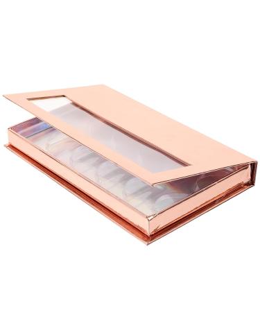 Buy Minkissy 3pcs Eyelash Storage Box - Empty Rose Gold Portable Organizer for False Lashes - Stylish & Functional Case for Women & Girls - Buy Online on GoSupps.com