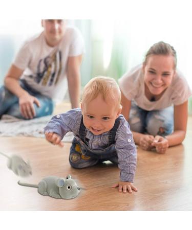 SCOOLR Remote Control Rat Toys Wireless Infrared RC Control Realistic Mouse Toy For Cat Kitten Dog Pet Novelty Gift For Kids Children Halloween Christmas Party Birthday Gifts (Gray) - Buy Online on GoSupps.com