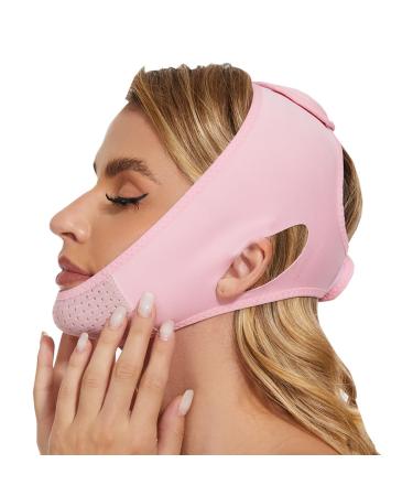 Double Chin Reducer V Line Mask | Face Tape Shaper & Chin Strap for Women - Jaw Exerciser - Buy Online on GoSupps.com