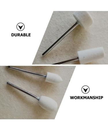 Beavorty 1Set nail polish manicure tools faux nails Nail sanding bits Sturdy grinding heads manicure kit nails drill bits pedicure drill bits wool felt nail drill bit Nail File Bit electric - Buy Online on GoSupps.com