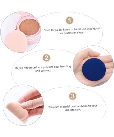 FRCOLOR Round Makeup Sponges round puff powder sponge cushion puff powder esponjas para maquillaje cosmetic puff sponge soft puff powder puff sponge Foundation Powder Puff - Buy Online on GoSupps.com