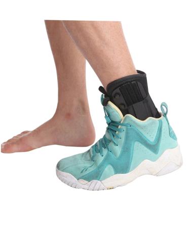 1pc Swelling Brace - Plantar & Achilles Tendon Support | Ankle Brace & Strap for Sports - Size M Black - Buy Online on GoSupps.com