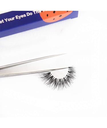 Newcally Natural Wispy Cat Eye False Eyelashes - Hand-Knotted Soft Light Volume Multipack - Buy Online on GoSupps.com