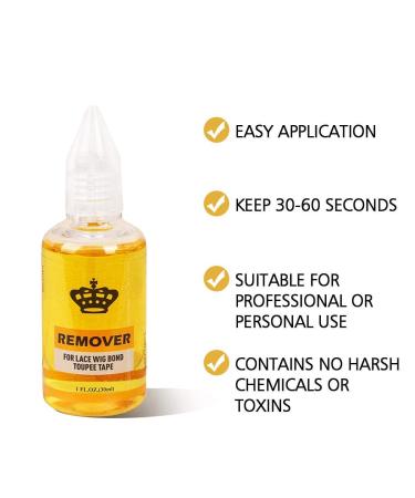 30ml Tape Remover for Hair Extensions & Lace Wigs - Hair Glue & Wig Tape Removal Solution - Buy Online on GoSupps.com