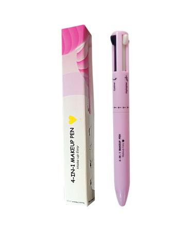4 in 1 Makeup Pen Multifunctional Makeup Pencil from Eyeliner Lip Liner Brow Pencil And Highlighter Easy-to-Apply & Compact Makeup Accessories Style 1