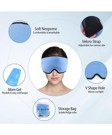 Comfpack Migraine Ice Head Wrap for Headaches & Stress Relief - Buy Online on GoSupps.com