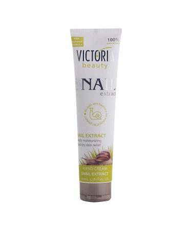 Victoria Beauty Hand Cream with Snail Slime Cream with snail extract for dry and cracked hands (1 x 100 ml)